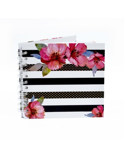 Libreta tapa dura anillada
