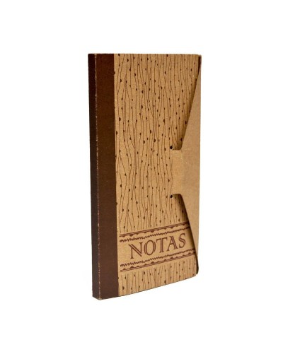 Libreta ecológica notas tipo bolsillo