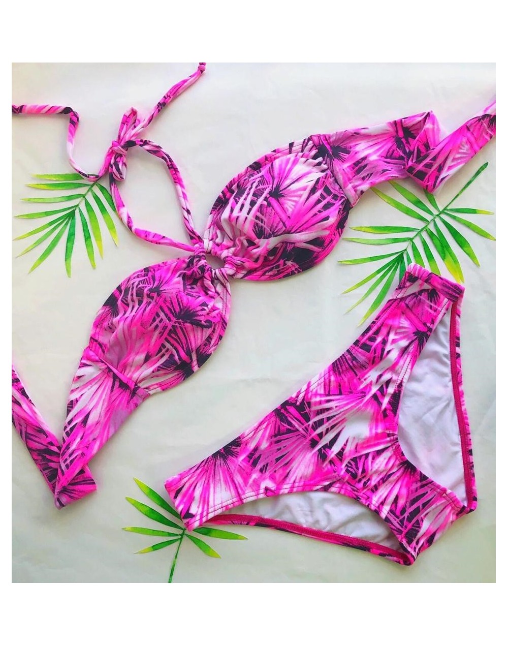 Bikini Strapless Rosado