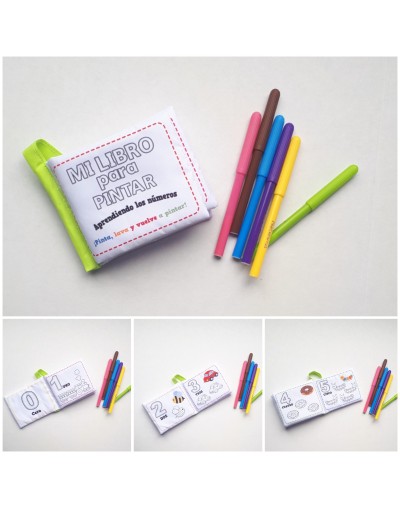 MINI LIBRO APRENDIENDO LOS NÚMEROS 