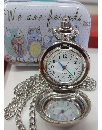 RELOJ de Colección PERSONALIZADO de Colgar en el Cuello  MAQUINARIA JAPONESA 