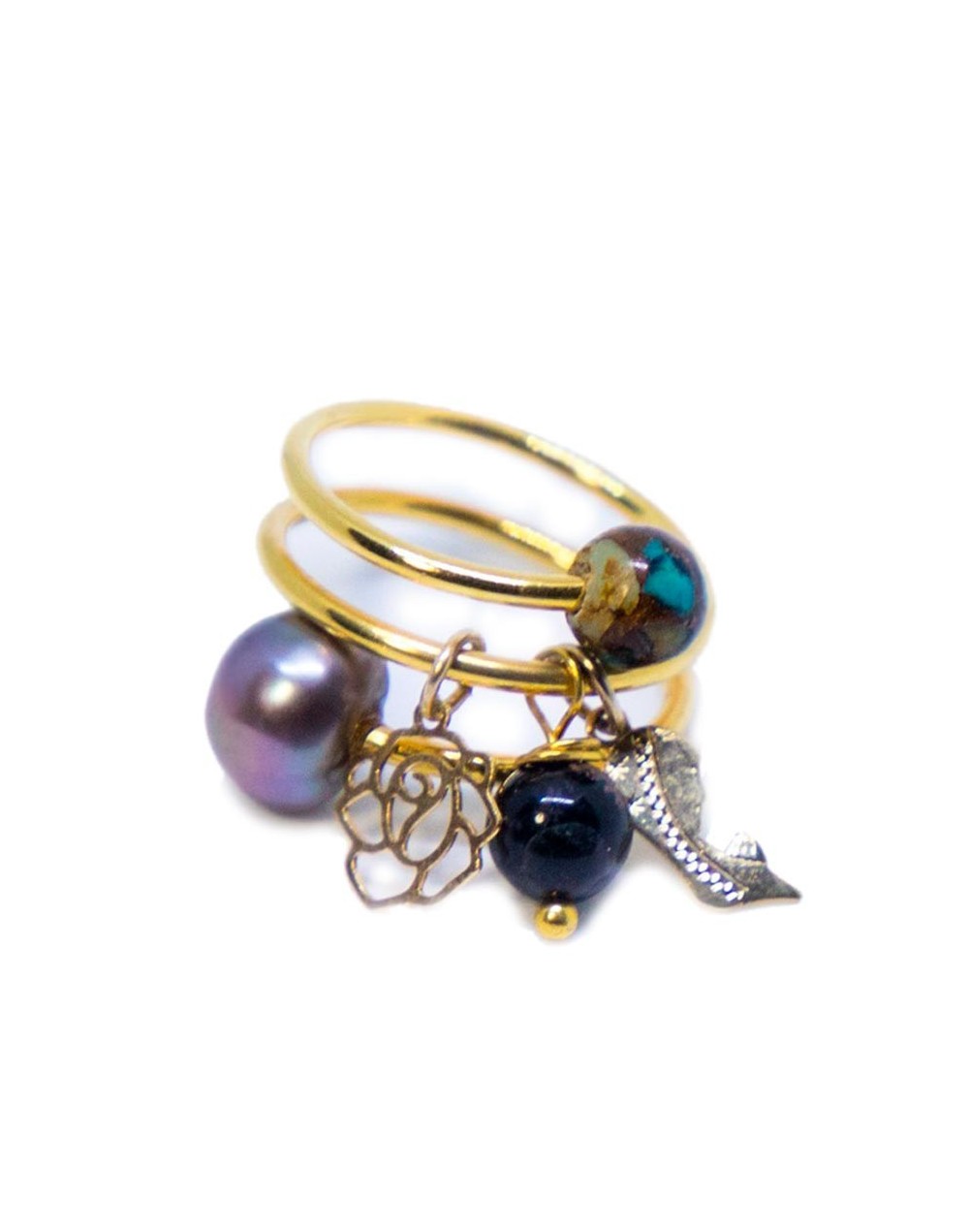 Anillo Piedritas de María