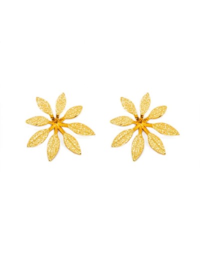 ARETES EN FORMA DE FLOR