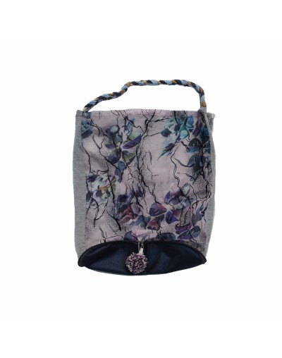 Bolsa plegable rosagris