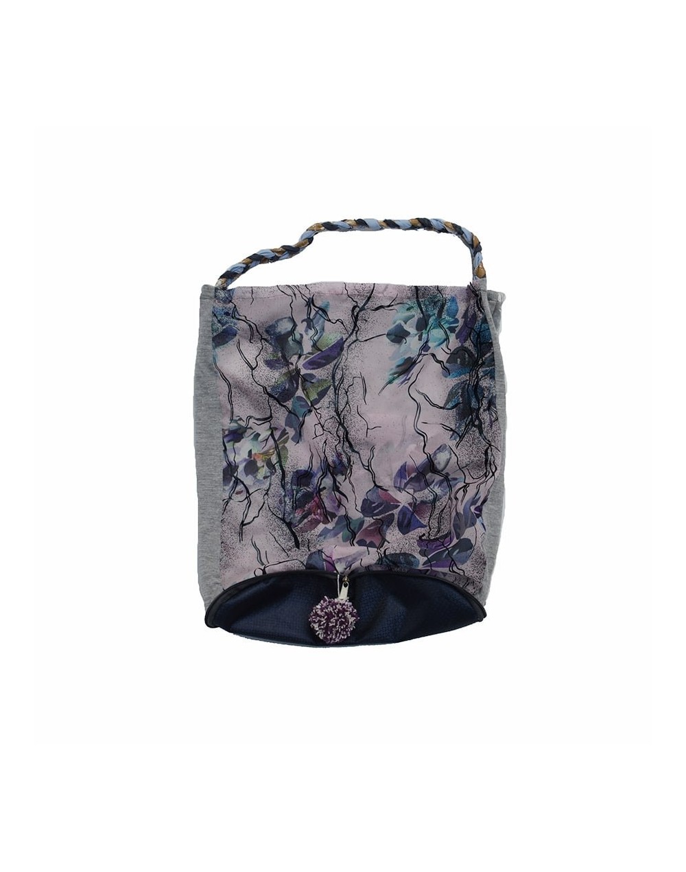 Bolsa plegable rosagris
