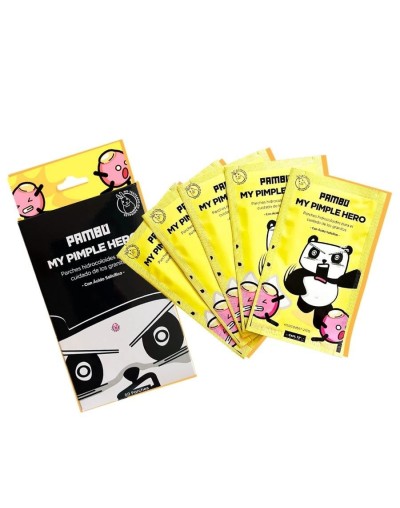 My pimple hero Parches hidrocoloides para el cuidado de los granitos