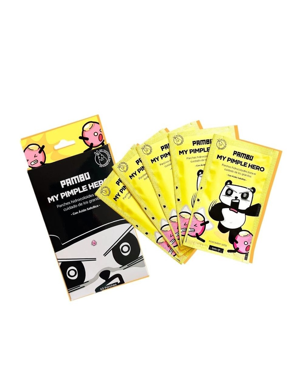 My pimple hero Parches hidrocoloides para el cuidado de los granitos