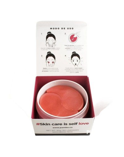 Pambú eye spot [parches de hidrogel con esencia de granada roja 60 pcs