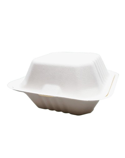 Porta Hamburguesa desechable biodegradable