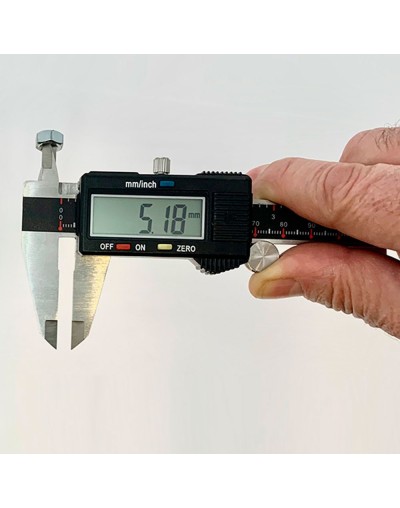 Calibre digital acero inox 150mm Precision 001mm