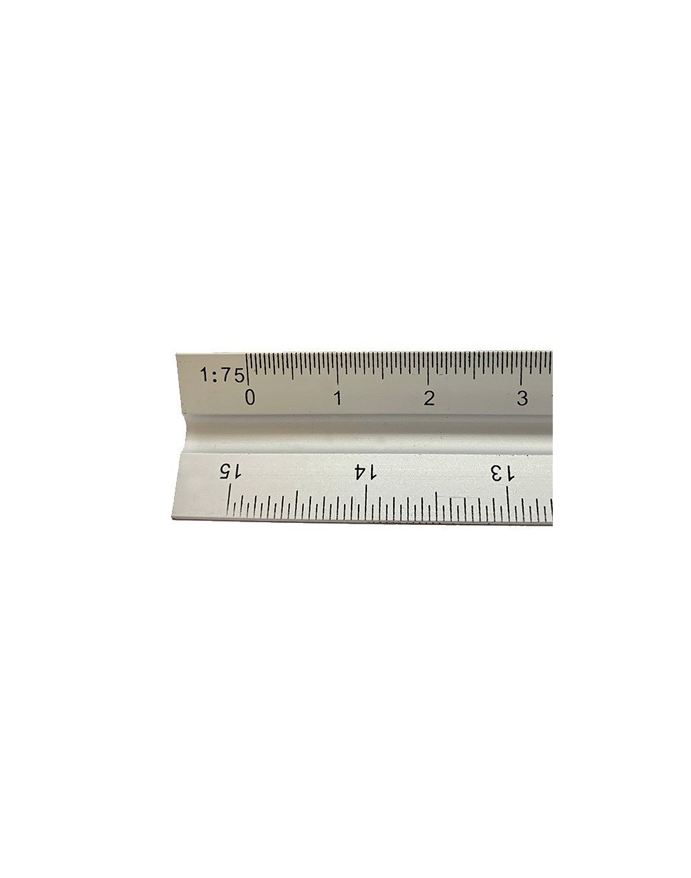 Escalímetro de aluminio 300mm 120255075100