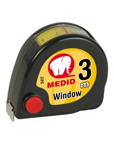 Flexómetro ABS medición interiores 3mx16mm