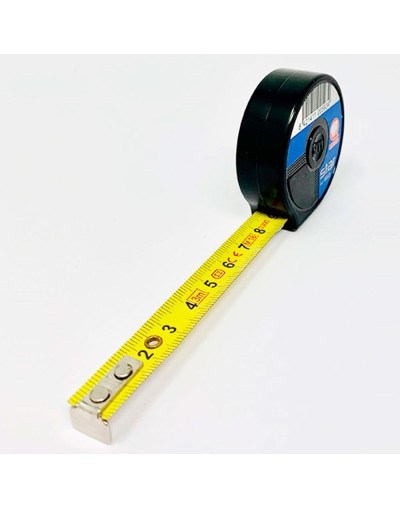 Flexómetro super compacto diam 5 cm 3mx13mm sin freno