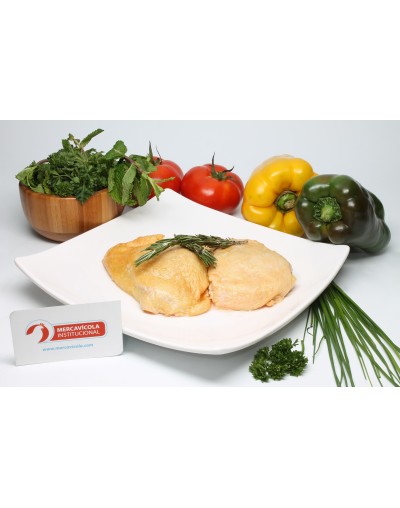 Contramuslo de pollo criollo lb