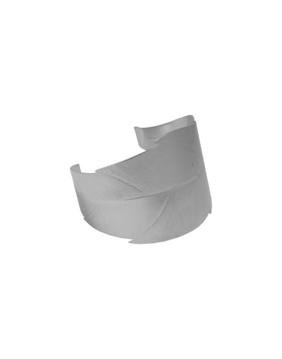 Brazalete hoja plateada