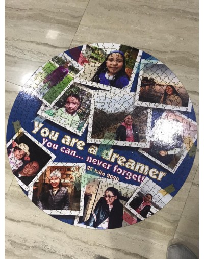 ROMPECABEZAS PERSONALIZADOS CIRCULAR 700 PIEZAS