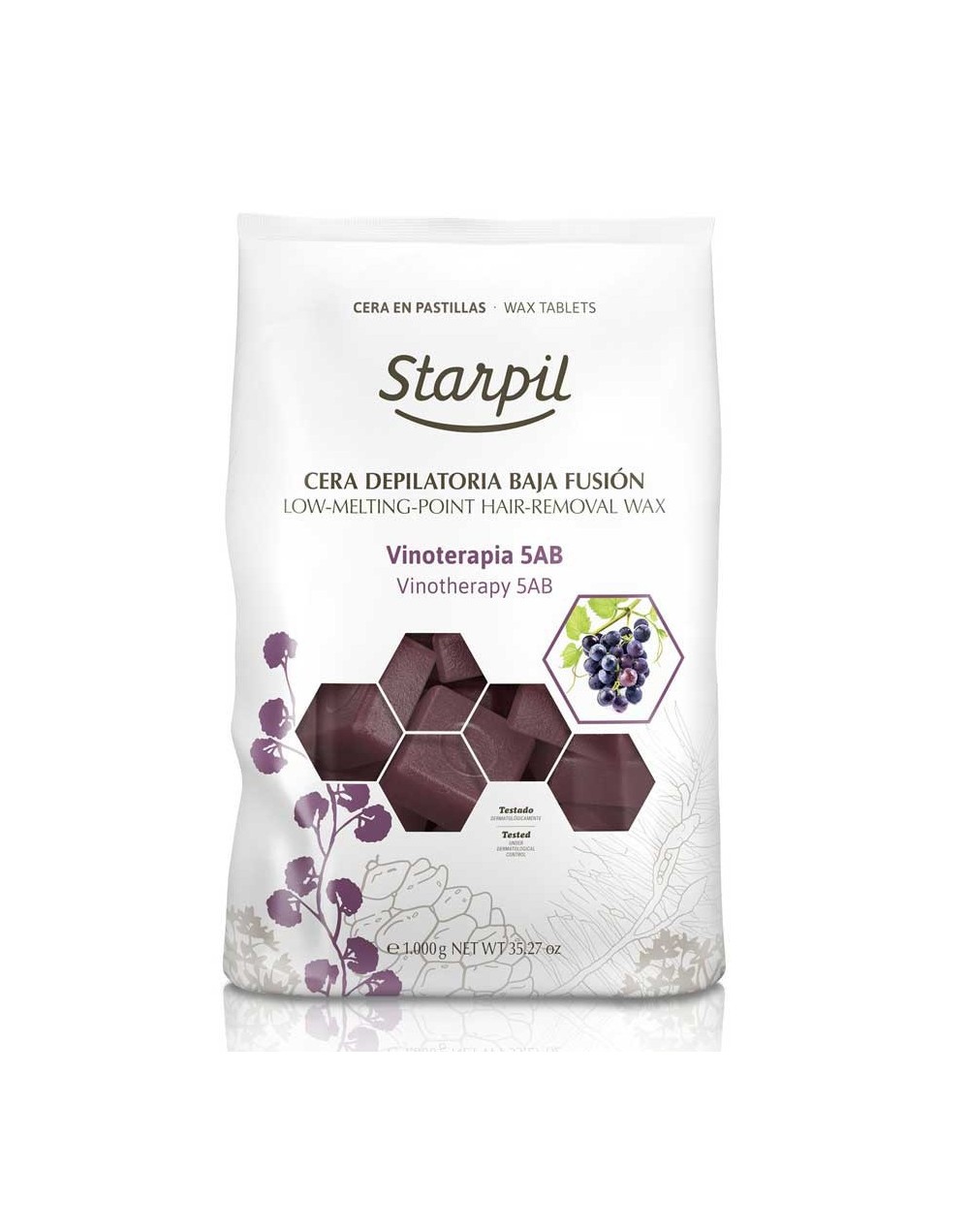 Cera depilatoria Baja Fusión 1000 gr