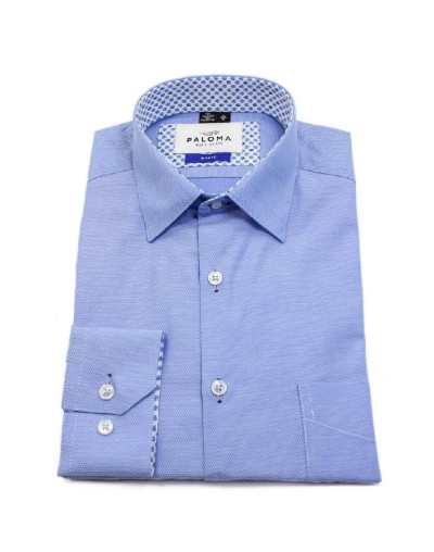 Camisa azul clara diseño  
