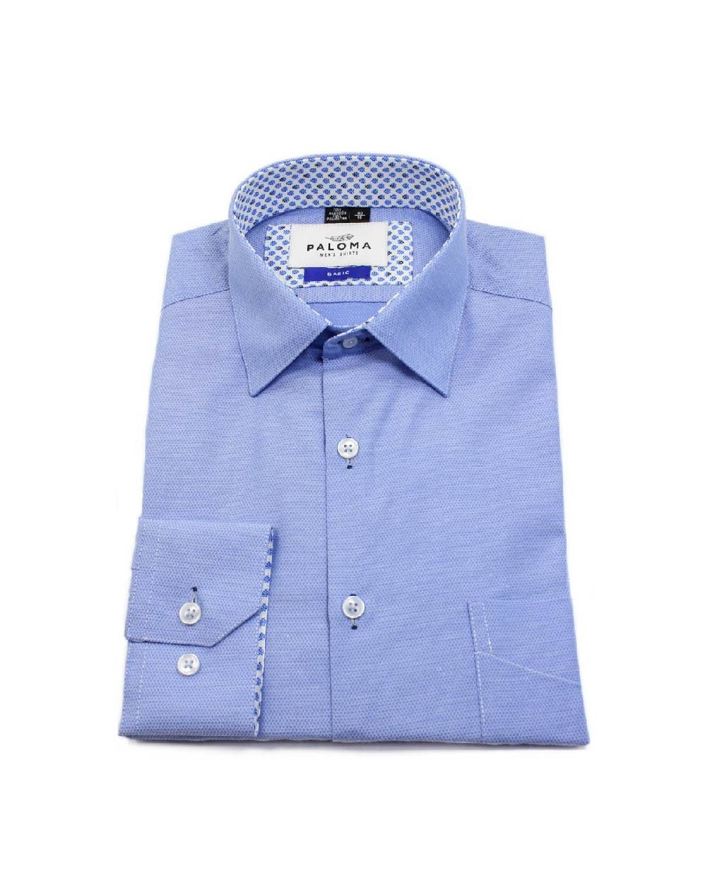 Camisa azul clara diseño  
