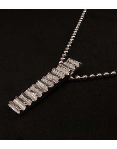Collar Huella Delgado – Cadena