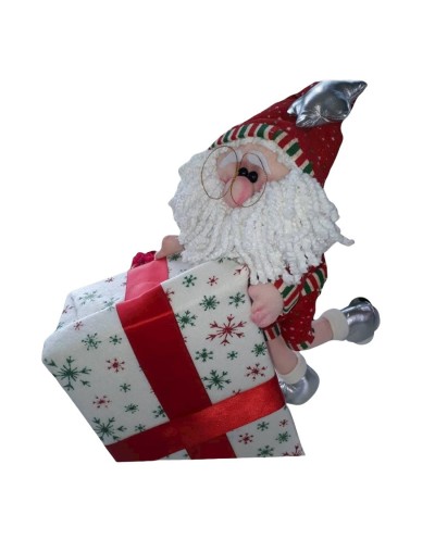 Papá Noel caja regalo