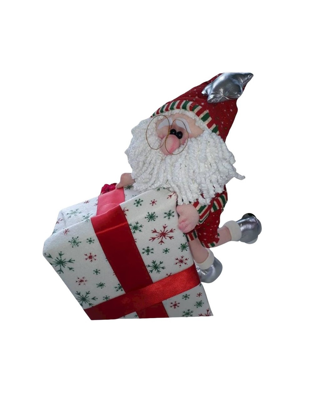 Papá Noel caja regalo