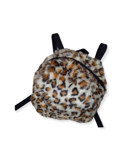 Morral de peluche largo