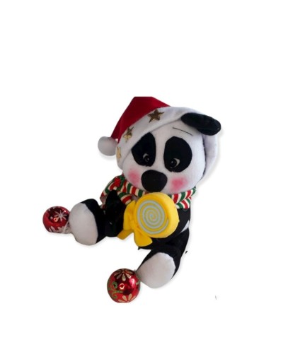 Panda navideño