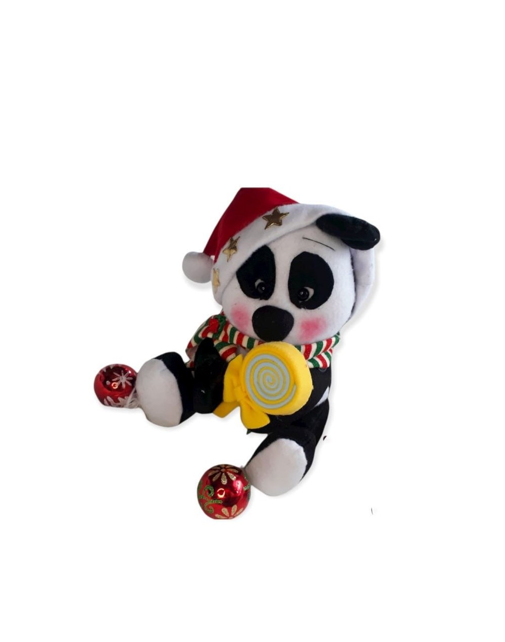 Panda navideño