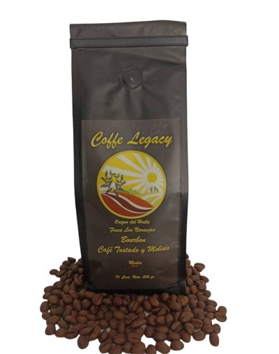 Coffe legacy  bourbon rosado 500 gr