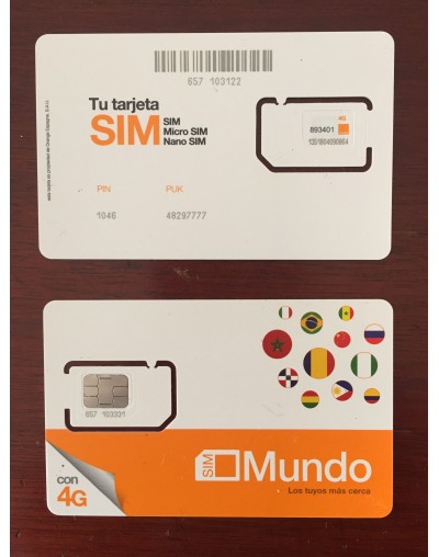 Mejor sim para viajar a europa 15gb de datos para navegar