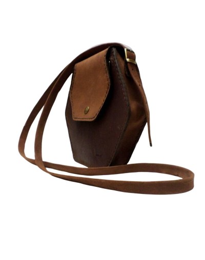 Cartera ANKAY Panal 100 Cuero Natural