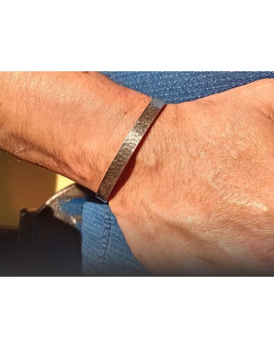 Pulsera Fuerza Cincelada 7 mm