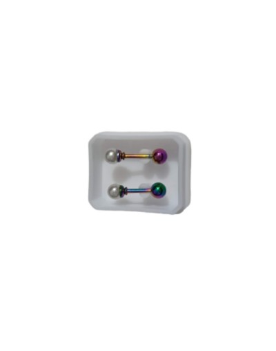 Aretes tipo piercing