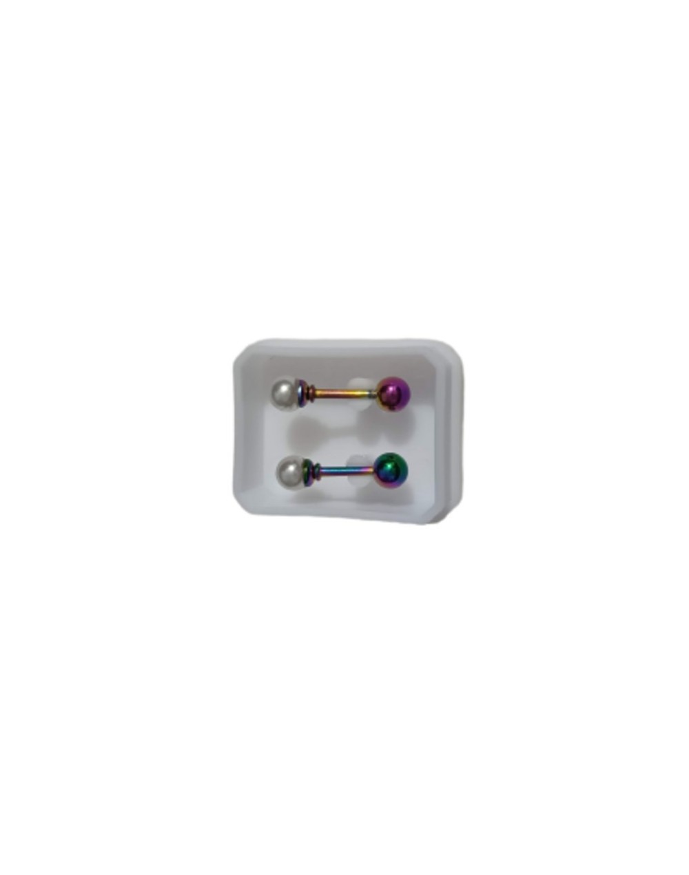 Aretes tipo piercing