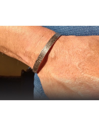 Pulsera Fuerza Cincelada 7 mm