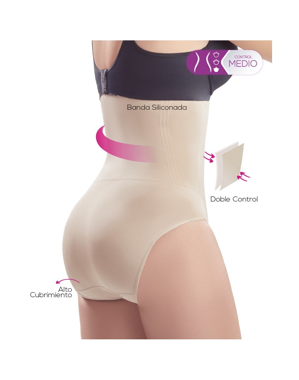PANTY DOBLE MOLDEO 2539