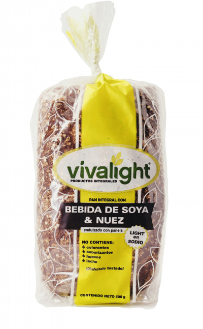 Pan integral con Bebida de Soya & Nuez
