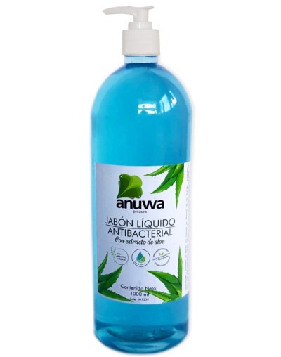 Jabón Líquido Antibacterial ANUWA 1 Litro