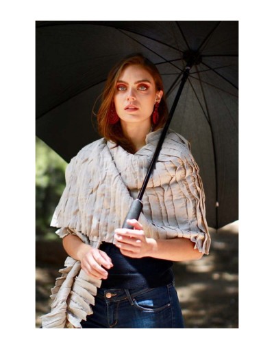 Foulard Escamas Beige