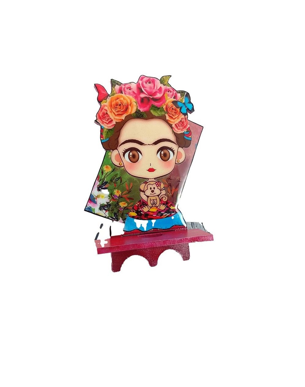 Base portacelular frida kahlo