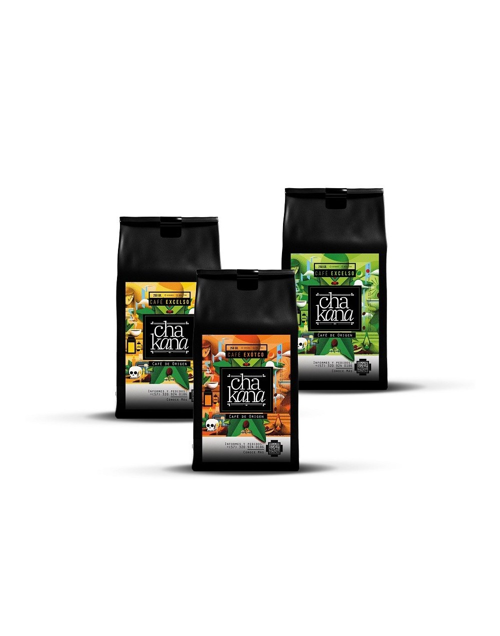 Combo diversidad café