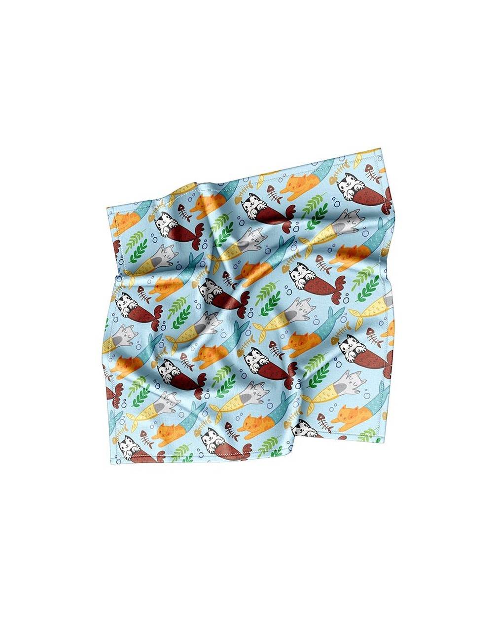 Pañoleta estampada hipoalergénica