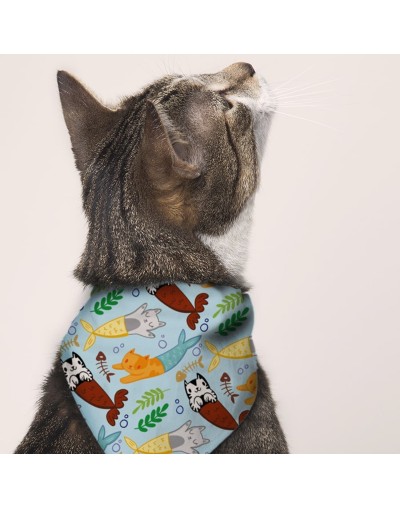 Pañoleta estampada hipoalergénica
