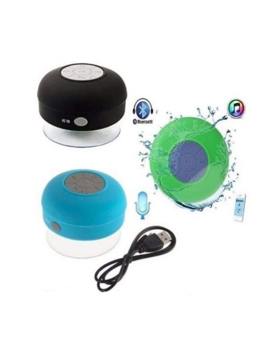 Parlante alta voz bluetooth resistente al agua recargable