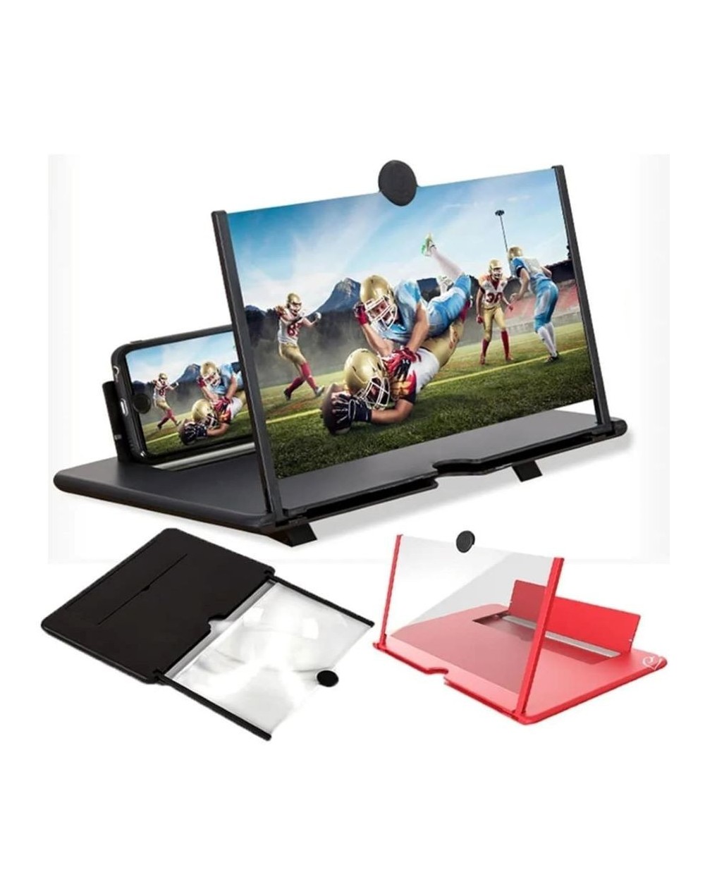 Amplificador de imagen lupa pantalla celular portátil 3d
