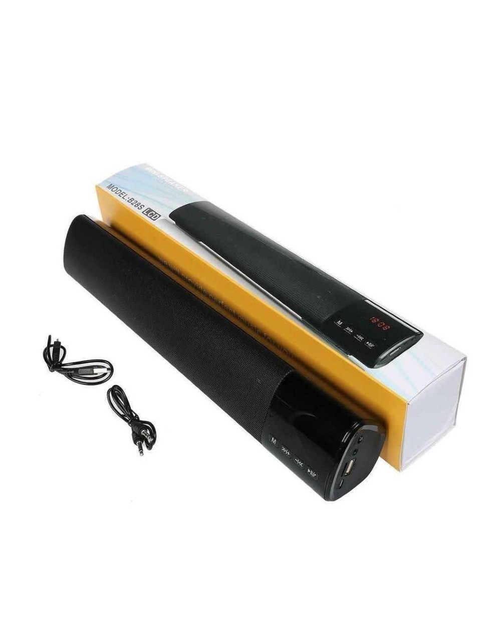 Barra de sonido bluetooth 40cm led 10w usb fm sd