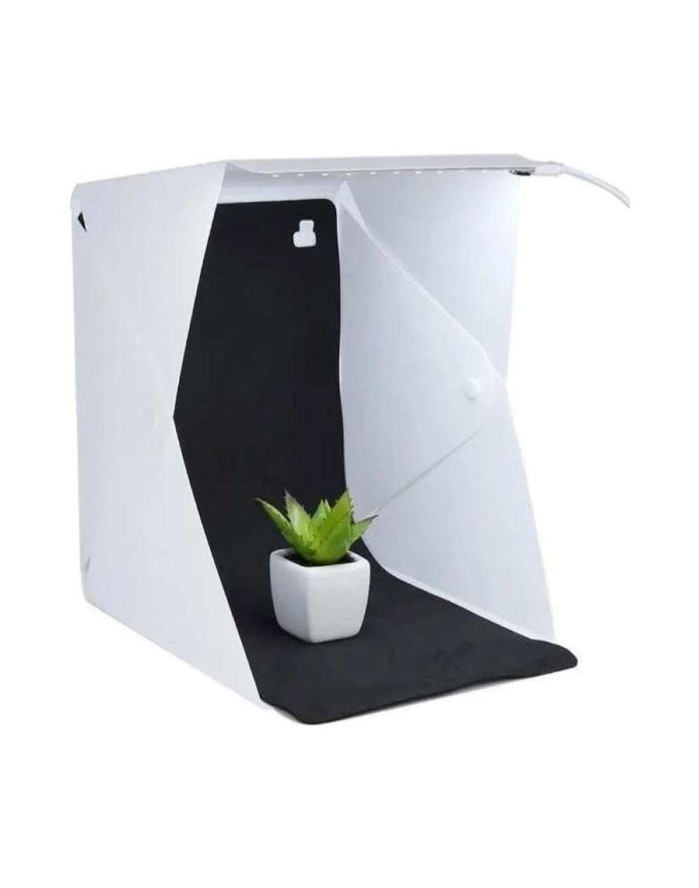 Caja luz led estudio fotografía plegable 40x40 profesional