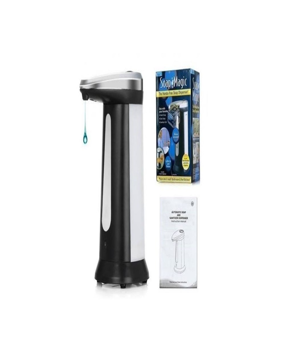 Dispensador inteligente para gel y jabón antibacterial