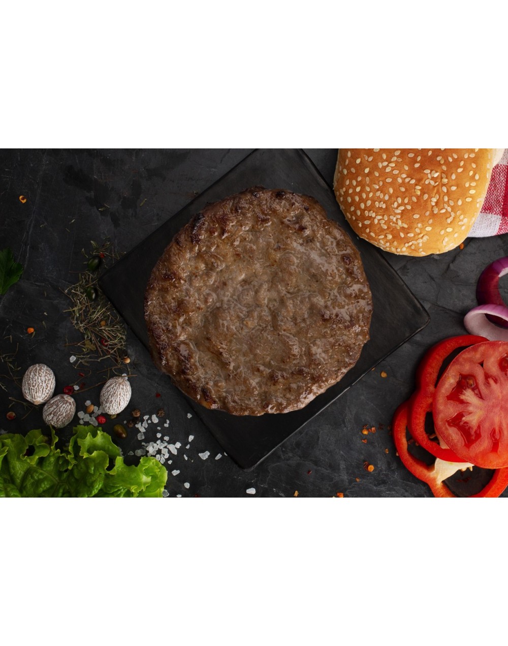 HAMBURGUESA DE RES X 100g